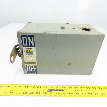 Square D PFA-36040 I-Line Busway Circuit Breaker 40A 3P 600VAC 3W