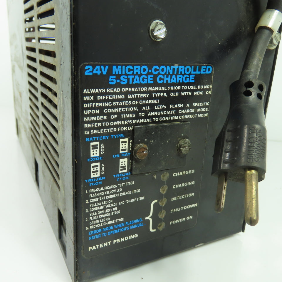 Micro-Controlled 24V 5-Stage Charge Battery Charger 24V Micro-Controlled