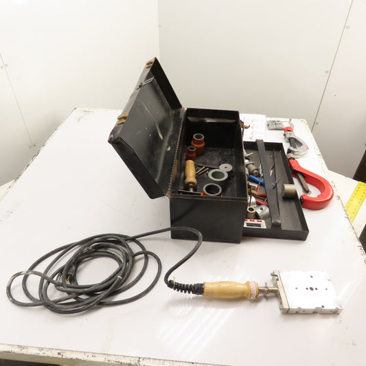 Chemtrol Socket Fusion Pipe Welding Tool Kit 1/2" to 2" with Heater & Cutters