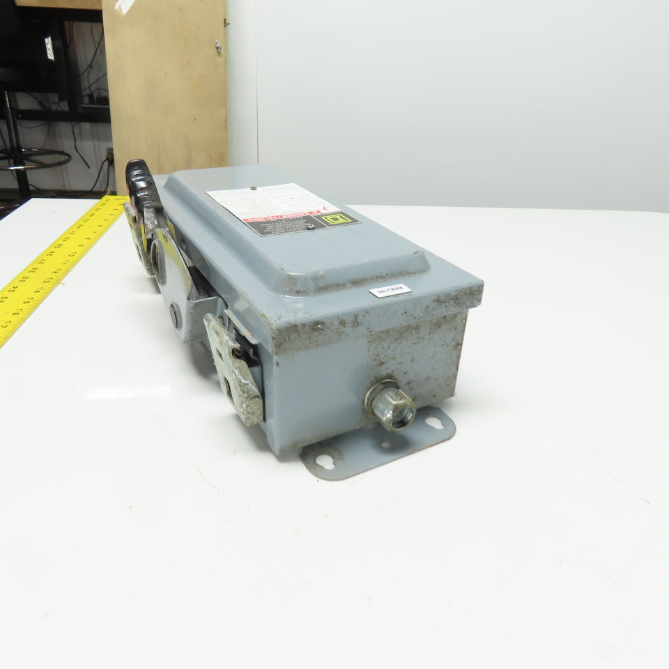 Square D HU361AWK 30A Heavy Duty Safety Disconnect Switch 3P 600V