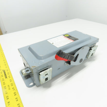 Square D HU361AWK 30A Heavy Duty Safety Disconnect Switch 3P 600V