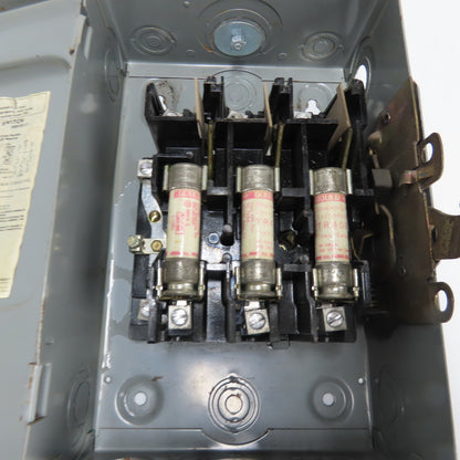 Square D D322N 60A Fused Safety Switch 3PH 240VAC 15HP