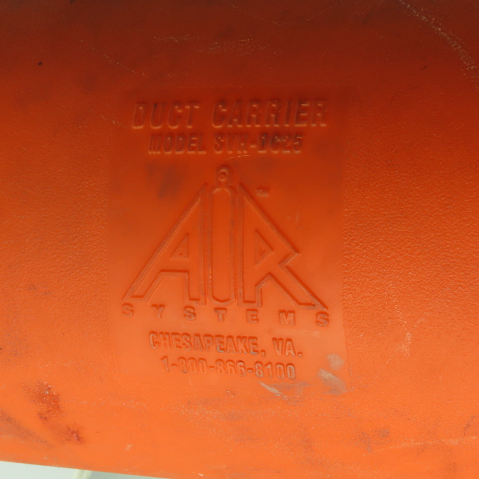 AIR Systems SVH-DC25 Duct Carrier for Flexible Ventilation Ducting 8" x 25'