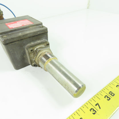 Barksdale MI 1-0288 ML1H-H203-WS Temperature Switch Probe 24°C to 93°C 480VAC