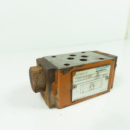 Mannesmann Rexroth Z2S 6-1-64/ Hydraulic Check Valve Modular Stacking
