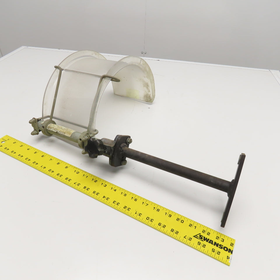Lexan Lathe Chip Guard 10" Chuck 6" Wide W/ Mount