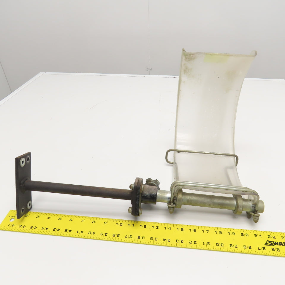 Lexan Lathe Chip Guard 10" Chuck 6" Wide W/ Mount