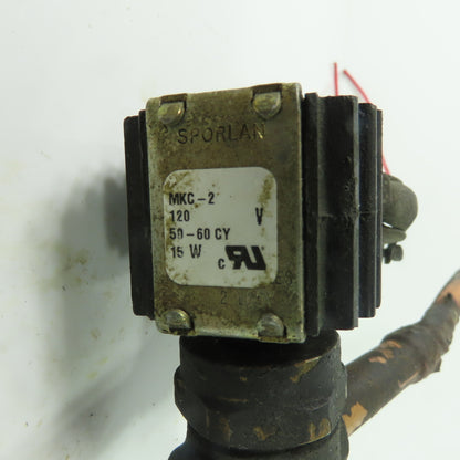 Sporlan E14S250 Refrigerant Solenoid Valve  300 MOPD 120V Coil