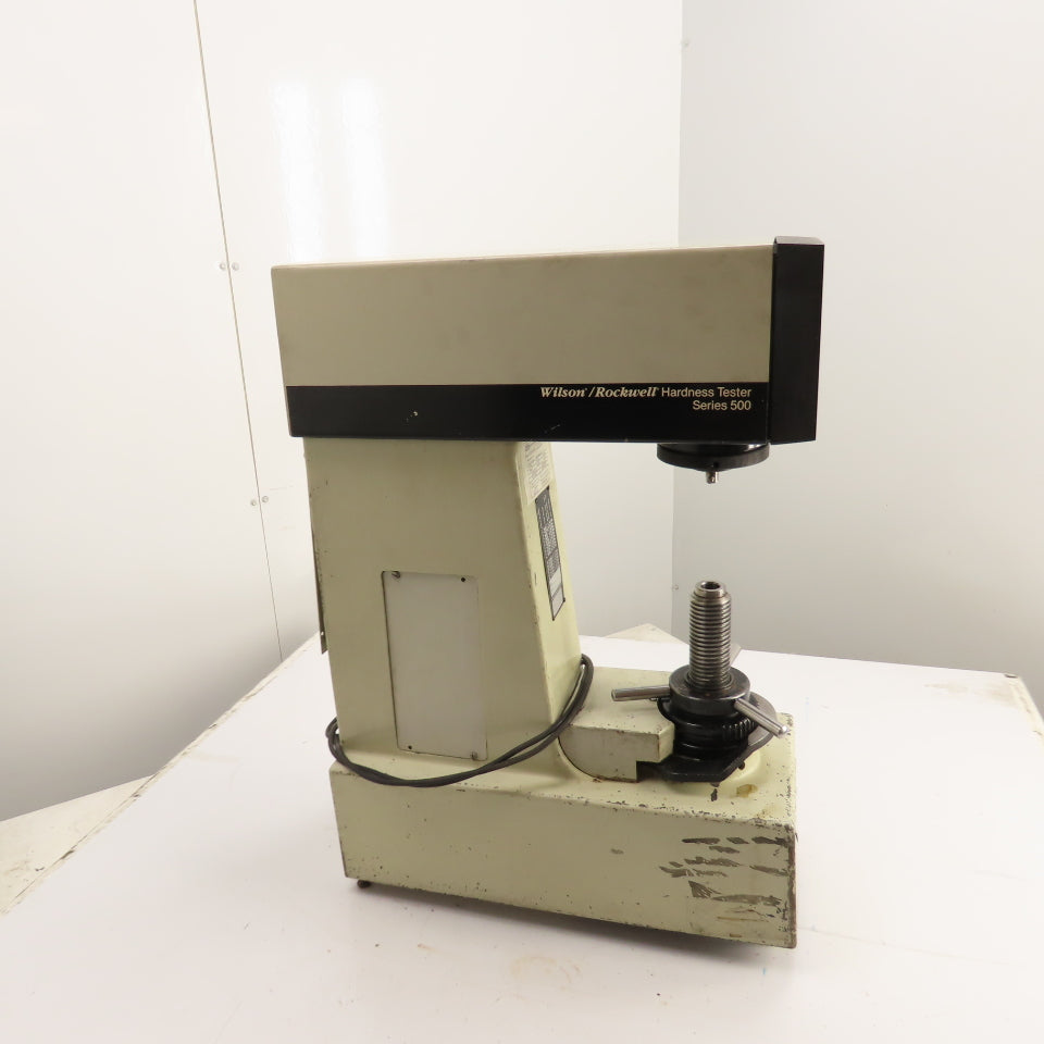 Wilson Rockwell Series 500 B503 T Benchtop Hardness Tester 120V 6.93" Throat