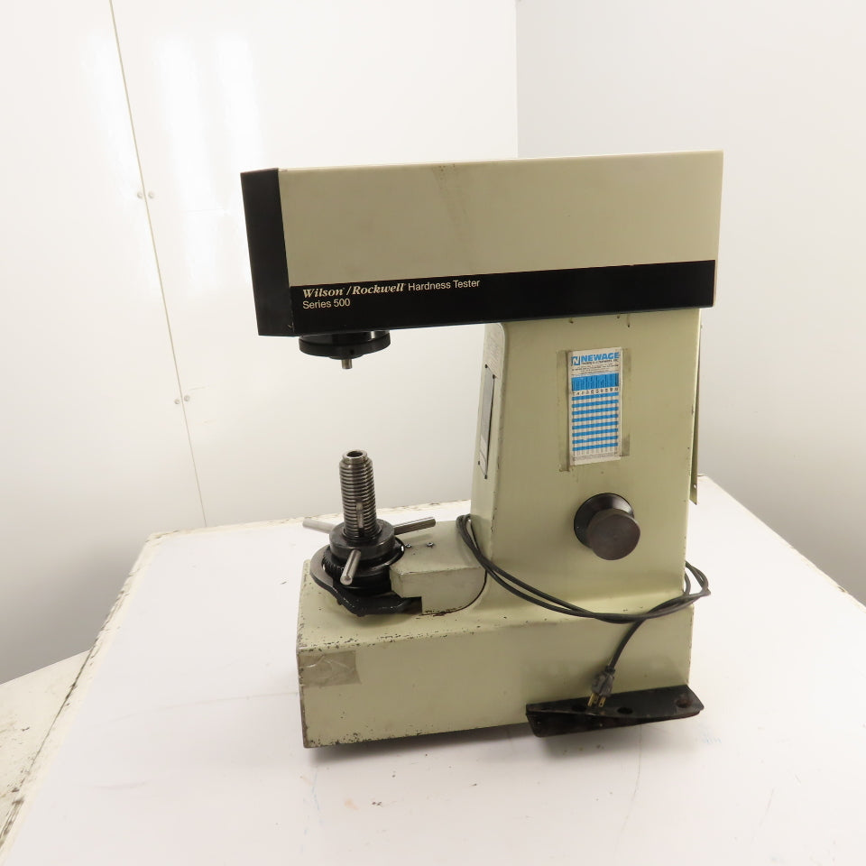 Wilson Rockwell Series 500 B503 T Benchtop Hardness Tester 120V 6.93" Throat