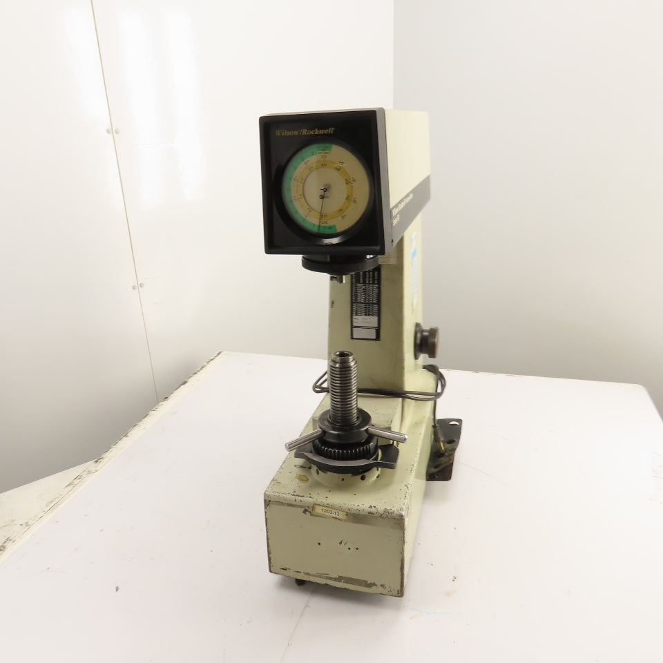 Wilson Rockwell Series 500 B503 T Benchtop Hardness Tester 120V 6.93" Throat
