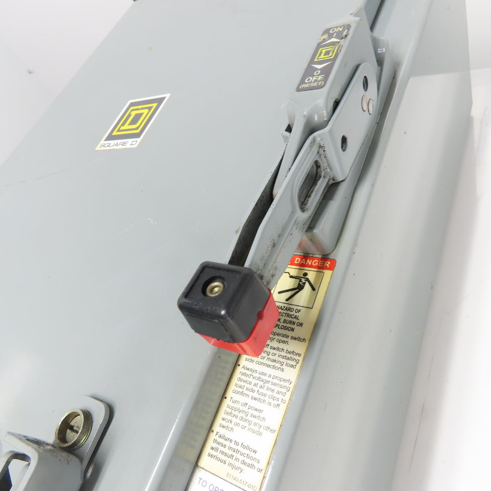 Square D Schneider 8903 SQA61V02 100A Disconnect/Lighting Contactor NEMA 12/3R