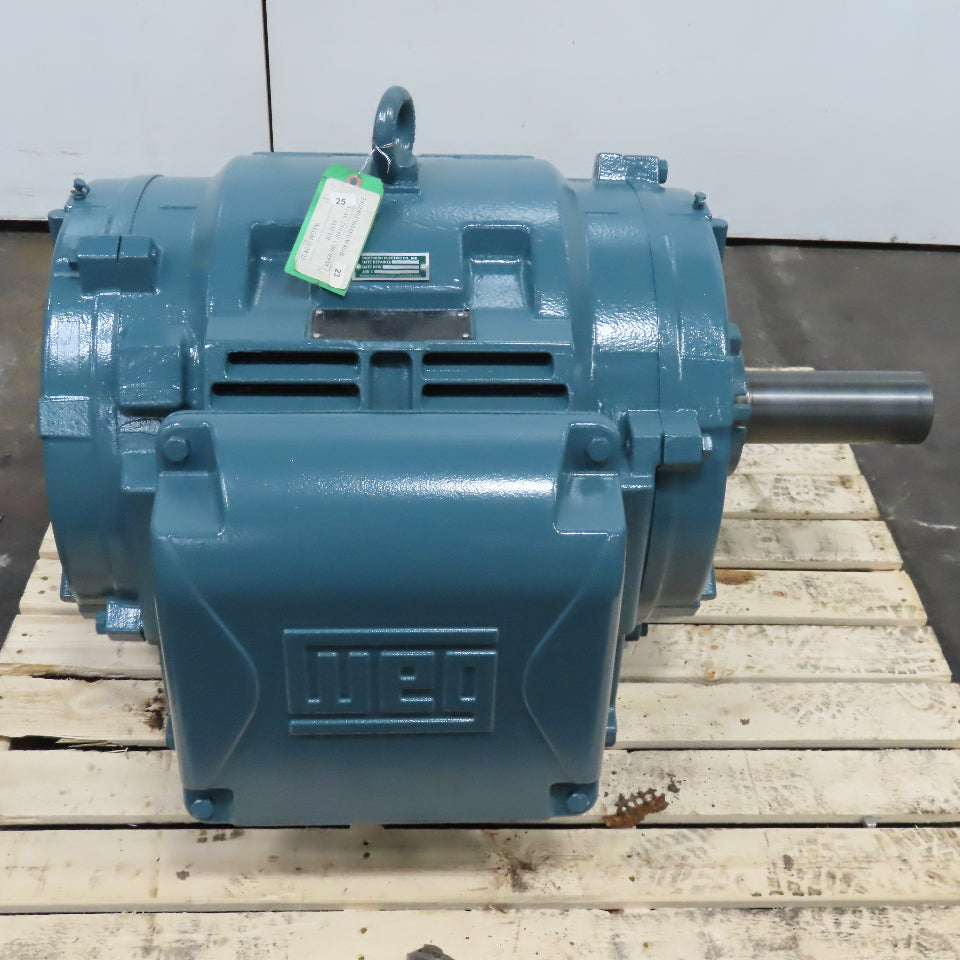 WEG 250180T3G445T 250Hp 1780RPM 460V 3Ph Inverter Duty AC Motor