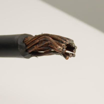 2/0 AWG THW/MTW Electrical Wire Cable 600V Black 90' Long