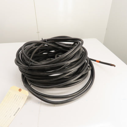 2/0 AWG THW/MTW Electrical Wire Cable 600V Black 90' Long