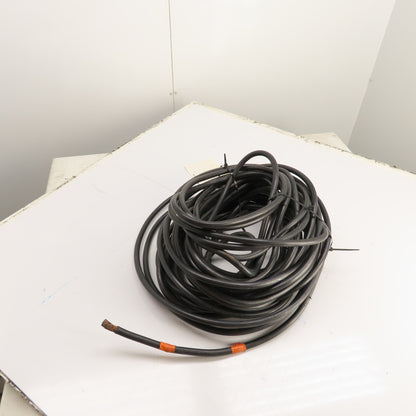 2/0 AWG THW/MTW Electrical Wire Cable 600V Black 90' Long