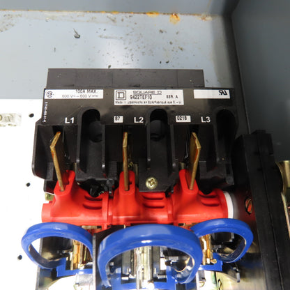 Square D Schneider 8903 SQA61V02 100A Disconnect Breaker (No Contactor)