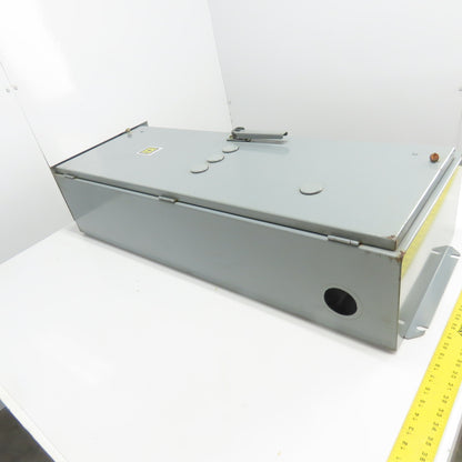 Square D Schneider 8903 SQA61V02 Empty 100A Disconnect Enclosure (No Components)
