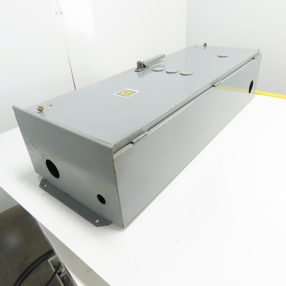 Square D Schneider 8903 SQA61V02 Empty 100A Disconnect Enclosure (No Components)