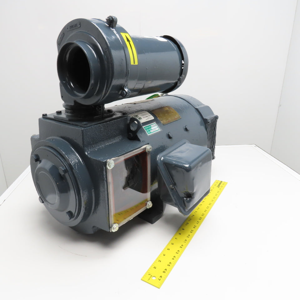 General Electric CD288AT 30Hp 240V Stab Wound DC Motor 1750RPM W/ Cooling