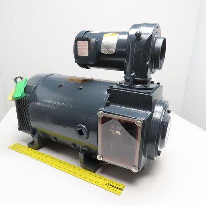 General Electric CD288AT 30Hp 240V Stab Wound DC Motor 1750RPM W/ Cooling