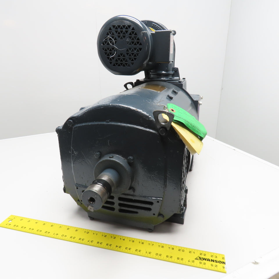 General Electric CD288AT 30Hp 240V Stab Wound DC Motor 1750RPM W/ Cooling