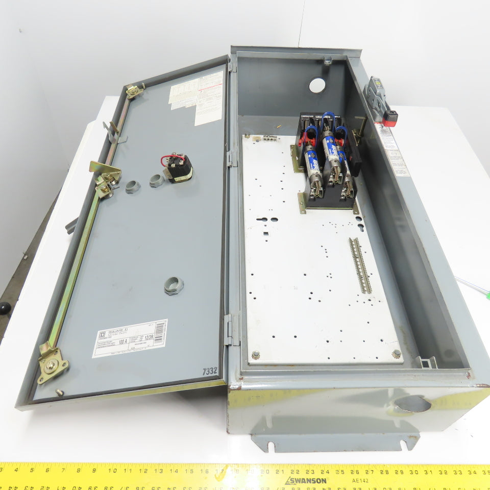 Square D Schneider 8903 SQA61V02 100A Disconnect Breaker (No Contactor)