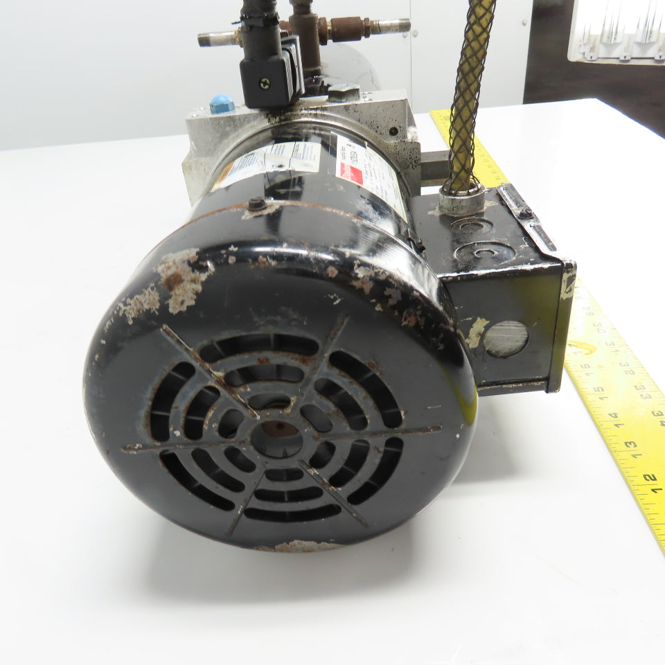Dayton 9ZN53A Hydraulic Power Unit 1 HP 3 PH 230/460V Compact HPU