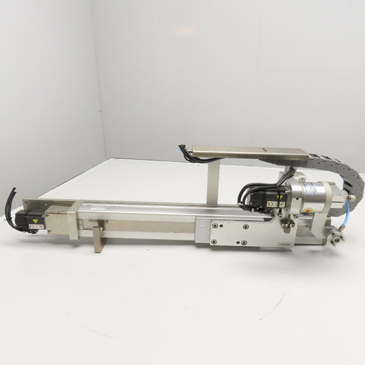 IAI SS-M-N-400-AQ-SP 400mm Linear Travel 106V 100W Pick And Place Assembly