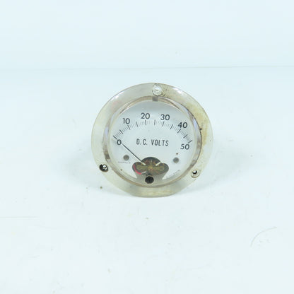 Hobart 221529 400642-3 DC Volts Panel Meter 0-50V From RC-301