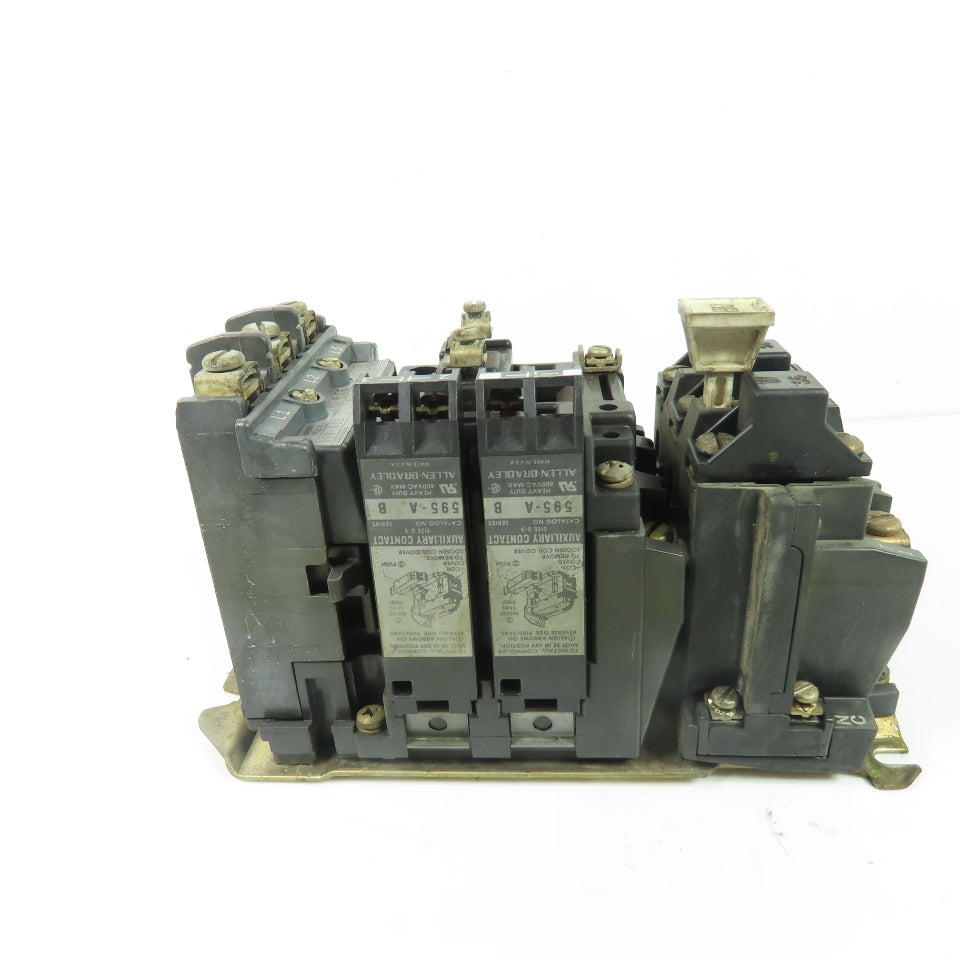 Allen-Bradley 509-B0D Ser B NEMA Size 1 Motor Starter Contactor 600VAC 27A