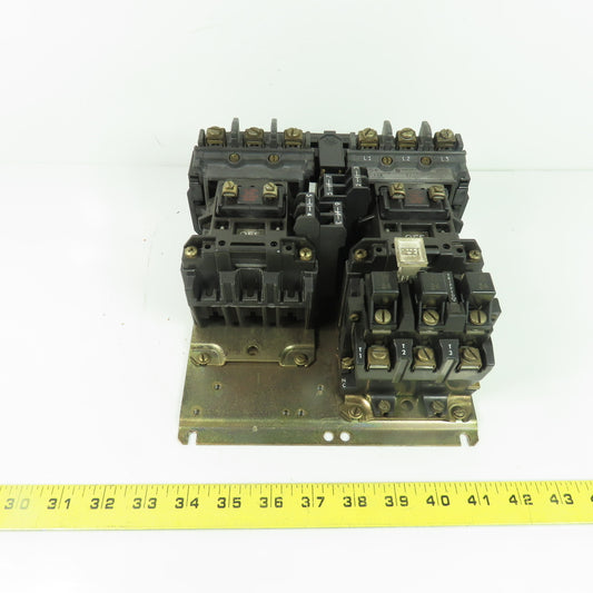 Allen-Bradley 505-A0D Size 0 Reversing Motor Starter Contactor 600V 18A SerC