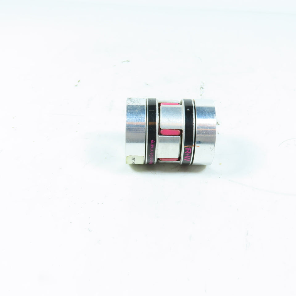 R+W 4280 EK6/20/A/14/20+CLAV Elastomer Jaw Aluminum Coupling 17mm x 20mm Bores