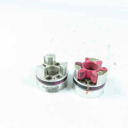 R+W 4280 EK6/20/A/14/20+CLAV Elastomer Jaw Aluminum Coupling 17mm x 20mm Bores