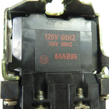 Allen-Bradley 700-N400A1 Bulletin 700 Type N AC Control Relay 120V Ser C