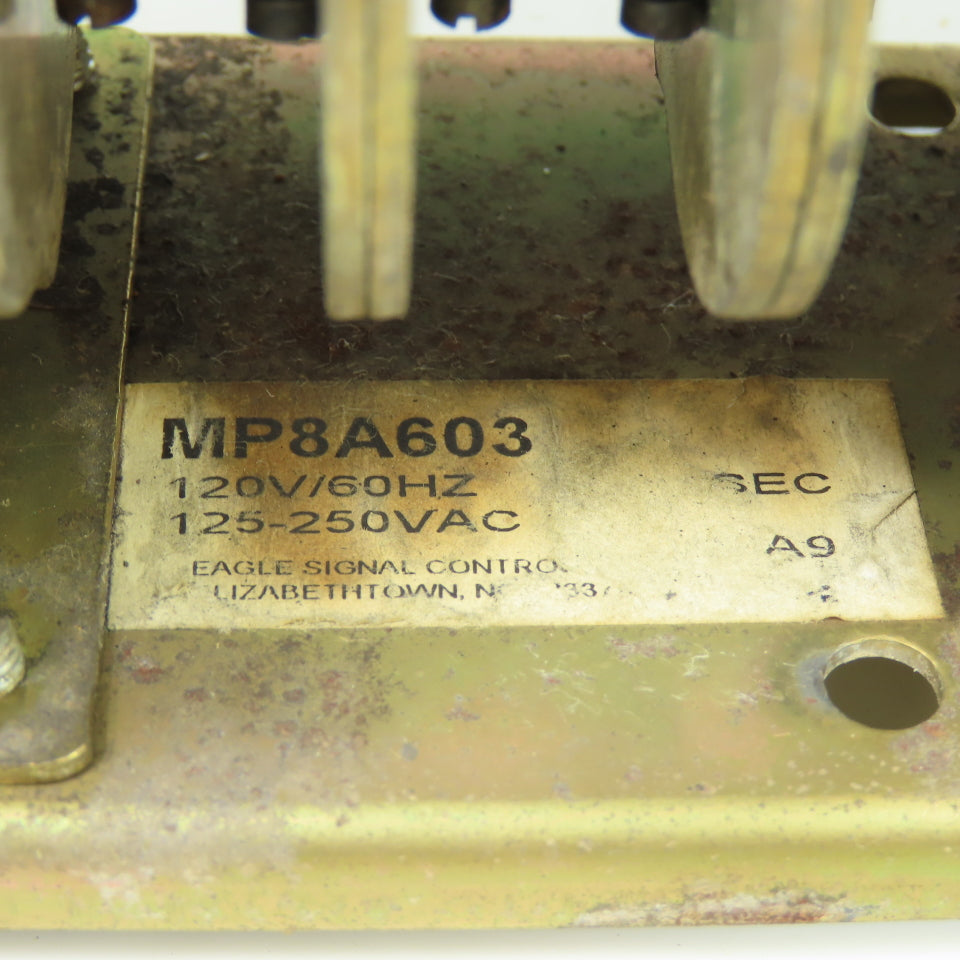 Eagle Signal Control MP8A603 Multi-Cam Sequence Controller 120V 60Hz 125-250VAC