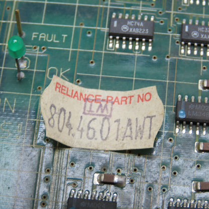 Reliance 804.460.1AWT GD.722.62.00-A Circuit Board