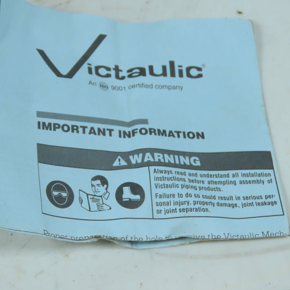 Victaulic 342787 S/920N-E Mechanical Tee Grooved 3 inch x 1 inch NPT