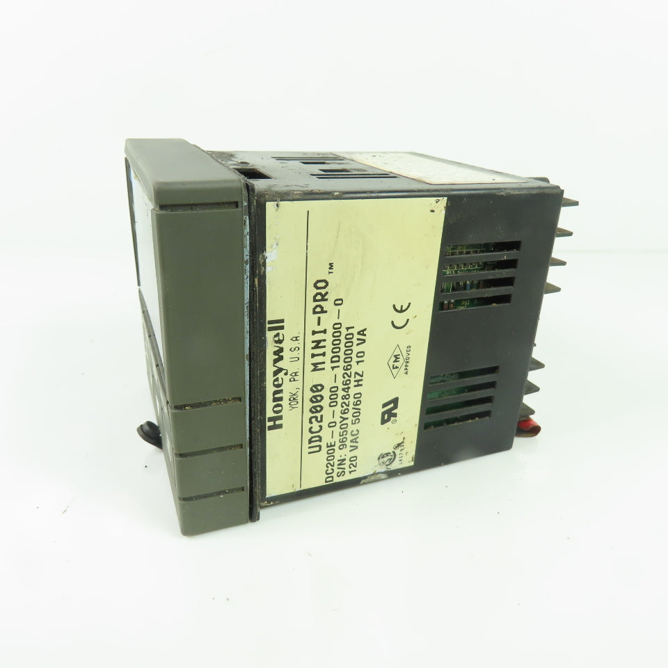 Honeywell DC200E-0-000-1D0000-0 UDC2000 Mini-Pro Digital Process Controller 120V