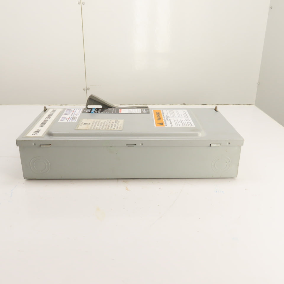 Siemens NF353 3-Pole Non-Fusible Heavy Duty Disconnect Safety Switch 100A 3PH