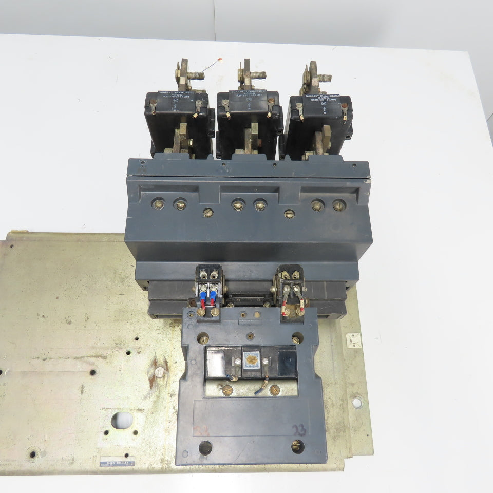 Allen-Bradley Heavy Duty Motor Starter Assembly Size 6-7 X-316032 Z-26636