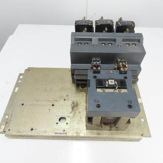 Allen-Bradley Heavy Duty Motor Starter Assembly Size 6-7 X-316032 Z-26636