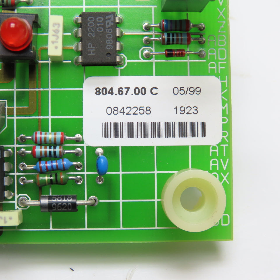Reliance 804.67.00C Circuit Board Controller Damaged