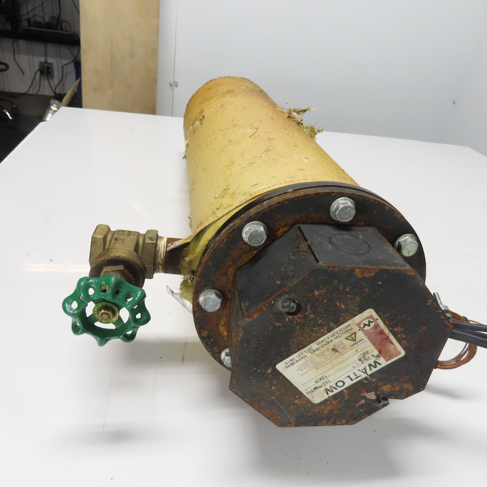 Watlow 6-29-*02-1 12KW 480V Oil Heater 8 Inch Flange From TempTek V10-21000