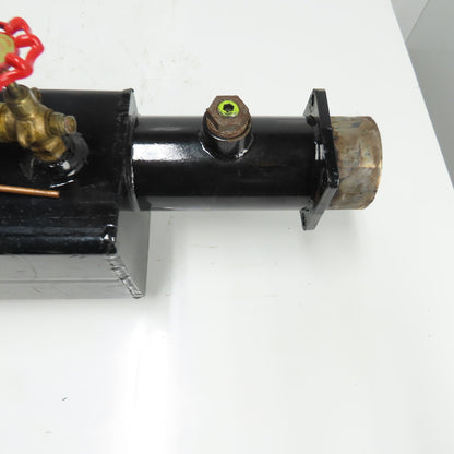 TempTEK V10-21000 3 Gallon Industrial Process Fluid Tank Reservoir w/ Valves