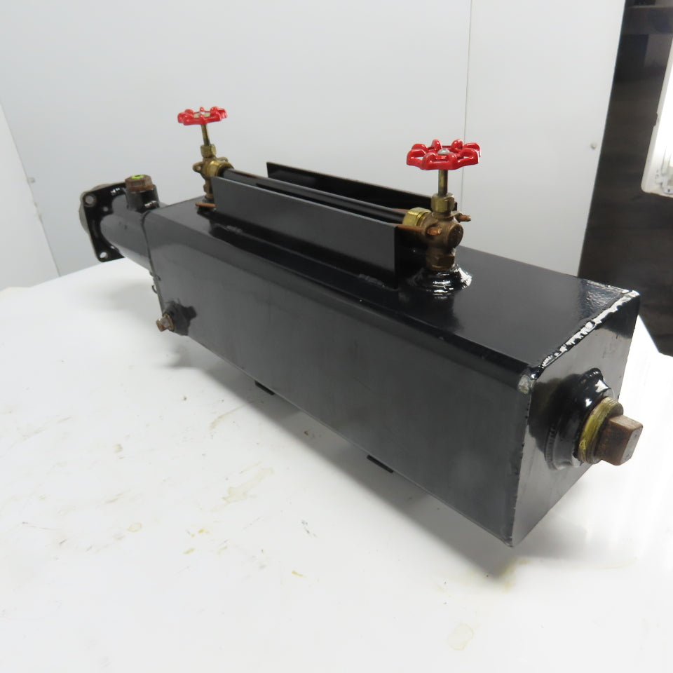 TempTEK V10-21000 3 Gallon Industrial Process Fluid Tank Reservoir w/ Valves