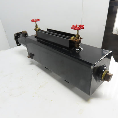 TempTEK V10-21000 3 Gallon Industrial Process Fluid Tank Reservoir w/ Valves