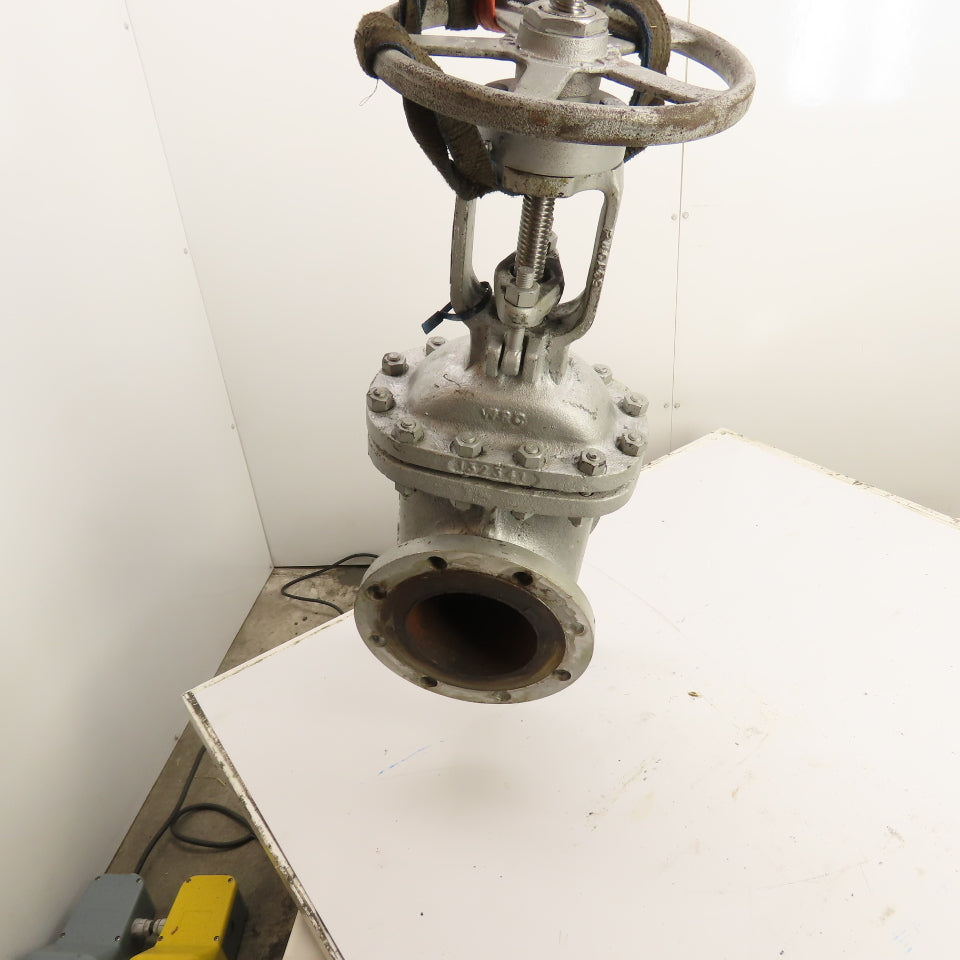 POWELL 132349 61503 6" Flanged Gate Valve 150 Class WCB Steel OS&Y