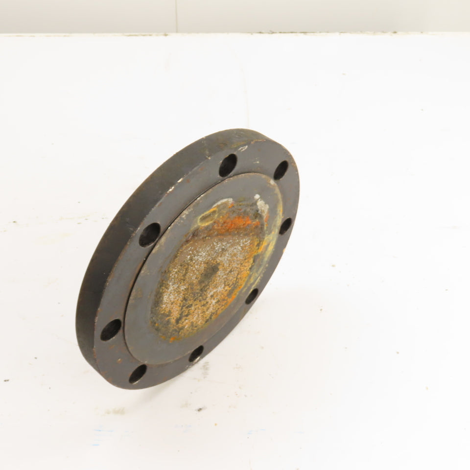 8" Blind Pipe Flange Plug Cap Carbon Steel 11" OD x 8-Bolt