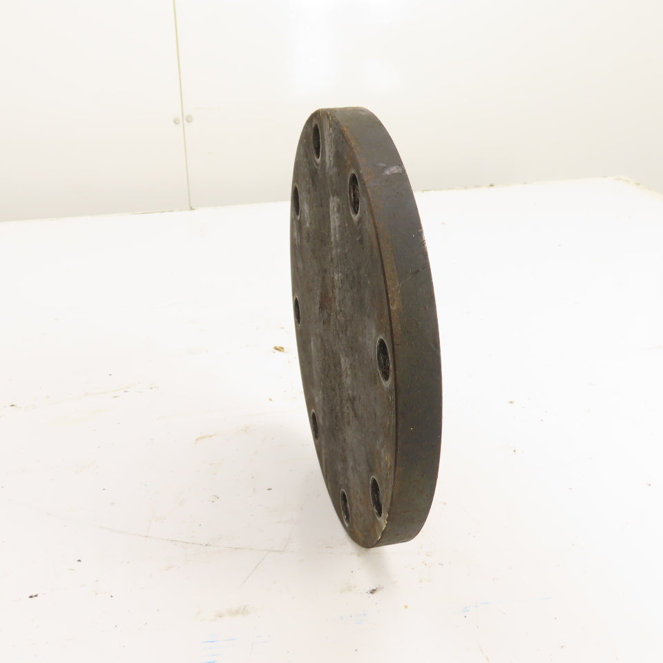 8" Blind Pipe Flange Plug Cap Carbon Steel 11" OD x 8-Bolt